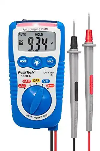 PeakTech 1020 A Multimeter für Spannungs- und Strommessungen