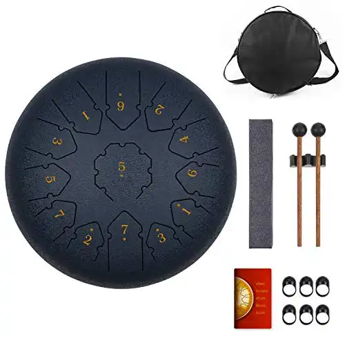 Handpan KUD Zungentrommel 12 Zoll 13 Töne C-Dur