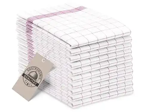 Geschirrtücher ZOLLNER 10er Set aus Baumwolle 50×70 cm