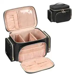 Beauty-Case Relavel Kosmetiktasche Groß für Reisen und Make-up