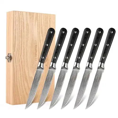 Damast Steakmesser Set von Nanfang Brothers