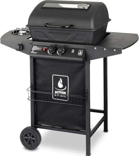 Gasgrill mit Seitenbrenner ACTIVA Halifax für Garten und Terrasse