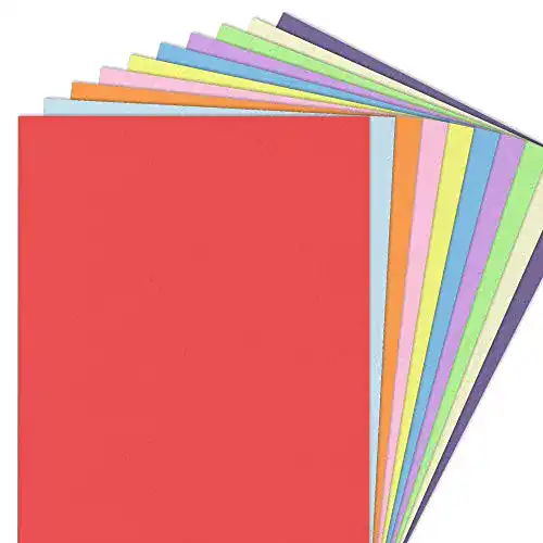 Buntes Papier Townstix 100 Blatt 120g A4 in 10 Farben