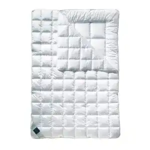 Billerbeck Faserdecke 321 Classic-Clean Duett 4-Jahreszeitendecke 135 x 200 cm
