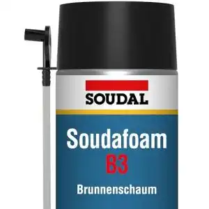 Brunnenschaum Soudal Soudafoam B3 750ml – Einkomponenten-Polyurethanschaum