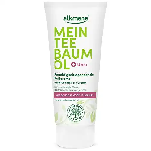 Alkmene Teebaumöl Fußcreme 100 ml für trockene Haut