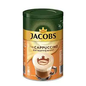 Entkoffeinierter Jacobs Cappuccino – Löslicher Kaffee