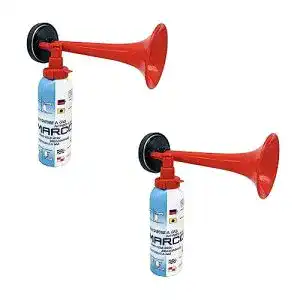 Air-Horn Marco Fanfare Gasdruckfanfare im 2er Set