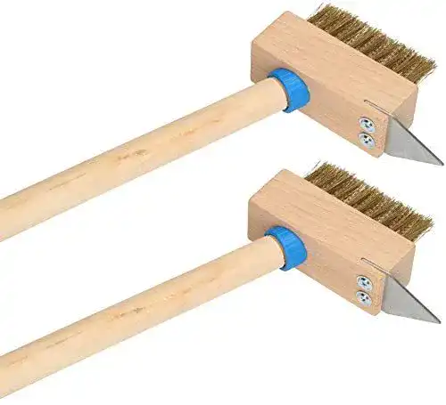 Fugenkratzer mit Stiel 2er Set – KOTARBAU Fugenbürste 40 mm