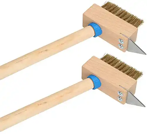 Fugenkratzer mit Stiel 2er Set – KOTARBAU Fugenbürste 40 mm