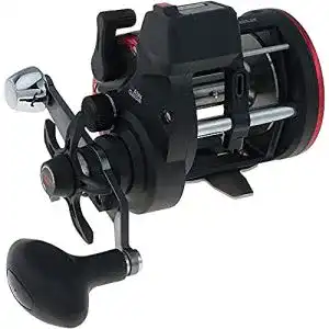 Abu Garcia Alphamar LC Syncro n Multirolle in Schwarz/Rot