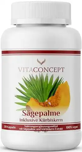 Kürbiskern-Kapseln von Vitaconcept für Anti-Aging