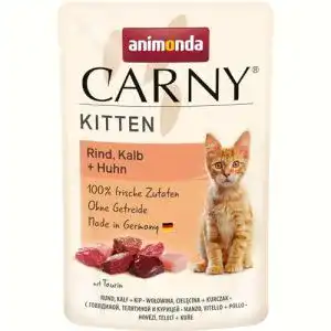 Animonda Kitten Futter Vom Feinsten Carny Kitten 85g (12 Stück)