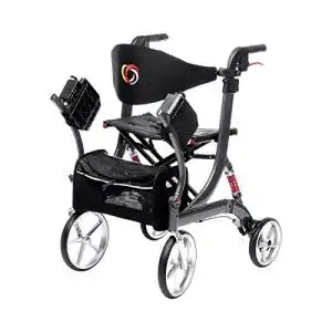 Rollator-Rollstuhl-Kombination Bescomedical 2 in 1