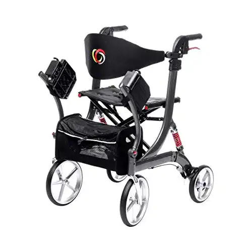 Rollator-Rollstuhl-Kombination Bescomedical 2 in 1
