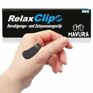 Akupressur-Clip MAVURA RelaxClip zur Stressreduktion und Entspannung