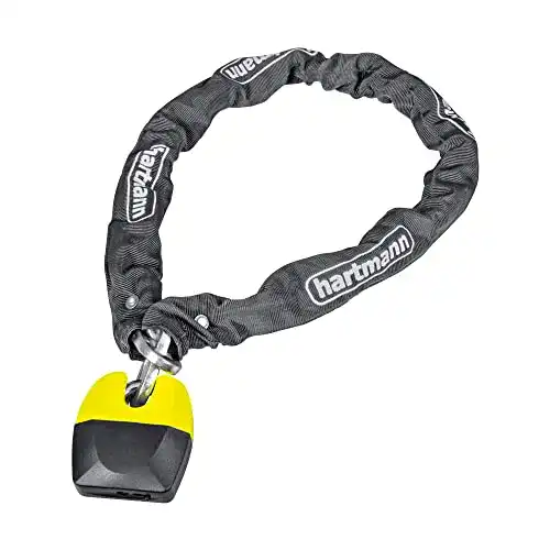 Motorrad Diebstahlschutz Hartmann Schlossketten-Kombination 150 cm