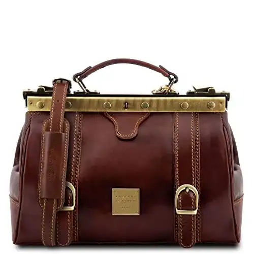 Arzttasche Tuscany Leather Monalisa aus Leder mit Schnalle