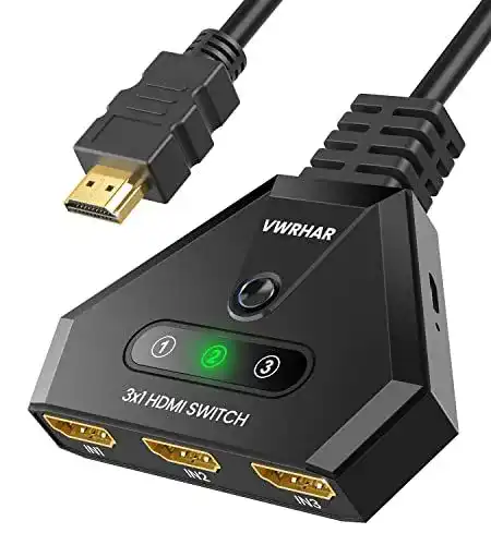 HDMI Splitter VWRHar Verteiler mit 4K UHD und HDR Unterstützung