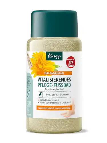 Fußbadesalz Kneipp mit Calendula und Orangenöl zur Fußpflege