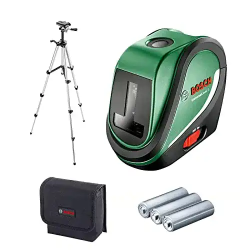 Bosch Kreuzlinienlaser UniversalLevel 2 mit Stativ und Zubehör