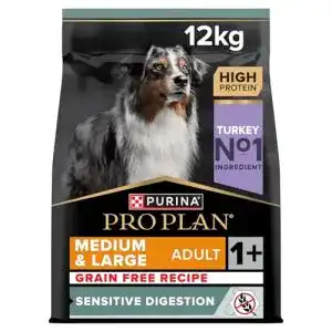 Purina Pro Plan Grain Free Hundefutter für mittelgroße und große Hunde