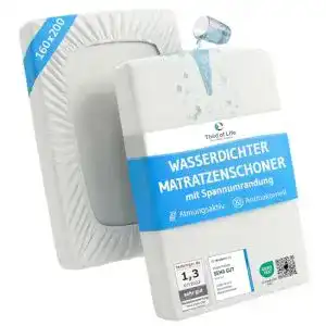 Matratzenschoner 160 x 200 cm von Third of Life