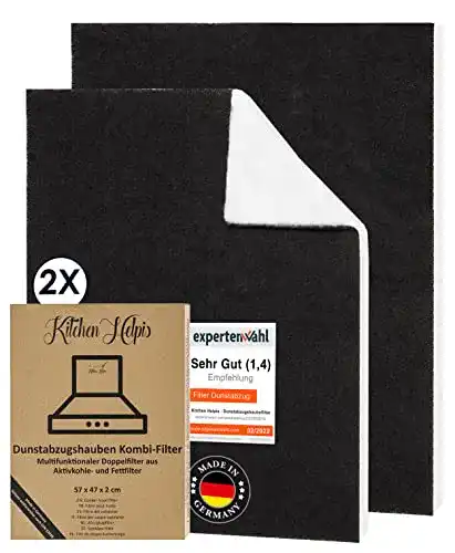 Aktivkohlefilter für Dunstabzugshaube Kitchen Helpis 2