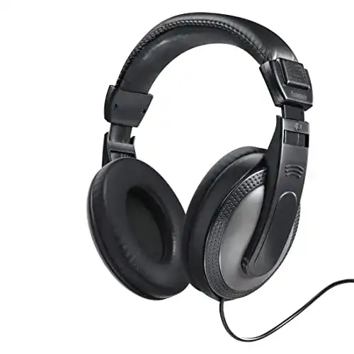 Hama Kopfhörer „Shell“ Over Ear, kabelgebunden für TV und HiFi