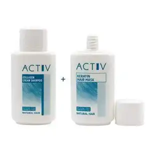 Collagen Shampoo und Pflegeset für Echthaar Perücken