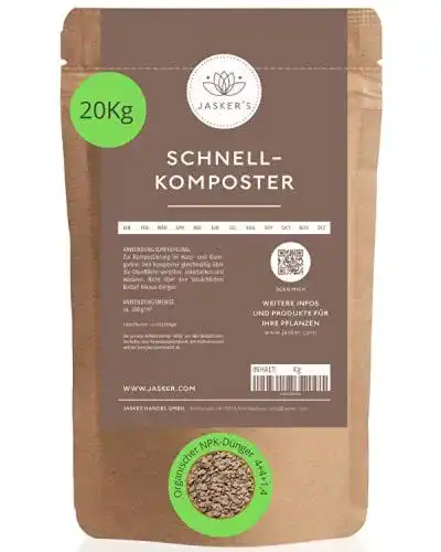 Kompostbeschleuniger Jasker’s 20 kg für effektive Kompostierung
