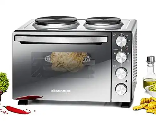 Minibackofen mit Kochplatten Rommelsbacher Kleinküche KM 3300