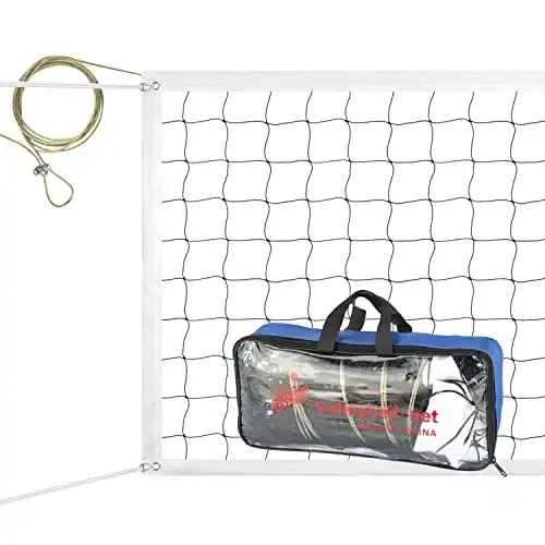 Volleyballnetz AEUNIV für Outdoor-Sport, strapazierfähig und langlebig