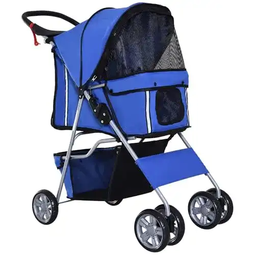 Hundebuggy von PawHut für sichere Transporte von Hunden