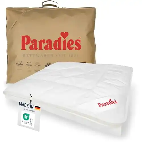 Sommerdecke Paradies 135×200 cm aus Bio Baumwolle mit Öko-Tex Zertifikat