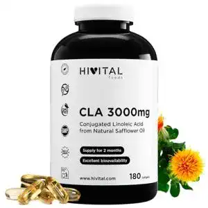 CLA-Kapseln Hivital Foods mit 3000mg konjugierter Linolsäure