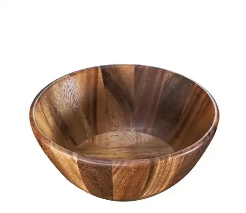 Holzschale Zassenhaus für Salat und Obst aus Akazienholz, Ø 20 cm