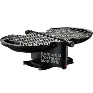 Tischgasgrill mit 2 Brennern für Camping und Outdoor-Aktivitäten