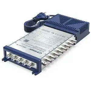 Quad LNB Multischalter Spaun SMS 51607 NF mit rauscharmer Technologie