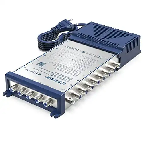 Quad LNB Multischalter Spaun SMS 51607 NF mit rauscharmer Technologie