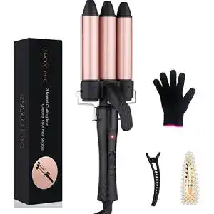 Welleneisen mit 3 Fässern für Beach Waves und Locken