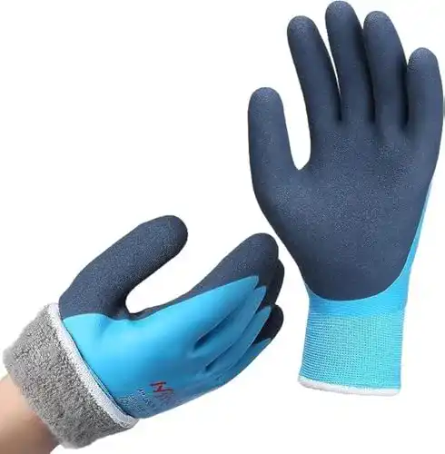 Arbeitshandschuhe Winter wasserdicht von DS Safety, thermo und warm
