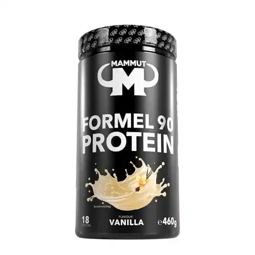 Eiweißpulver von Mammut Nutrition Formel 90 Protein – Vanille – 460 g