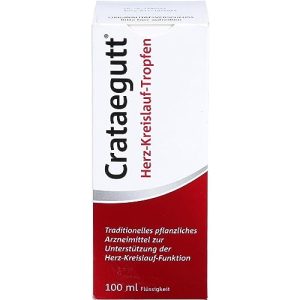Weißdorn Tropfen Crataegutt für das Herz-Kreislauf-System (100 ml)