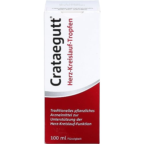 Weißdorn Tropfen Crataegutt für das Herz-Kreislauf-System (100 ml)