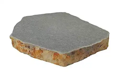 Trittsteine aus Basalt im Natursteinzentrum Rhein Main, rundlich, 6 cm