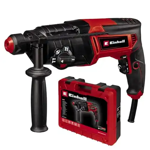 Einhell Bohrhammer TC-RH 800 4F – 800 W mit SDS-Plus und E-Box