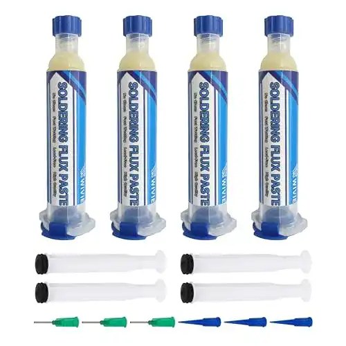 Flussmittel Wivie Lötpasten, bleifreie No-Clean-Lötpasten für SMD/PCB/IC/BGA