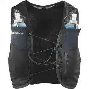 Laufrucksack Salomon Active Skin 4 mit Trinkflaschen