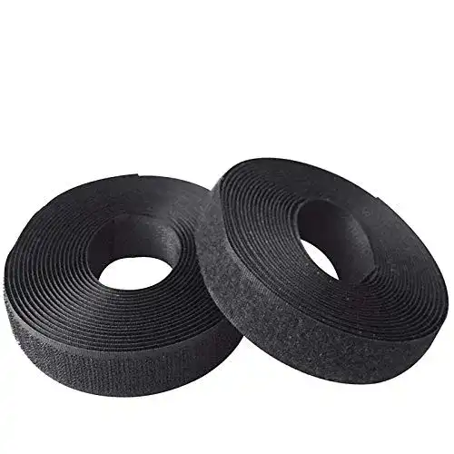 Klettband Bujingyun zum Aufnähen 4,6 Meter, 25 mm breit